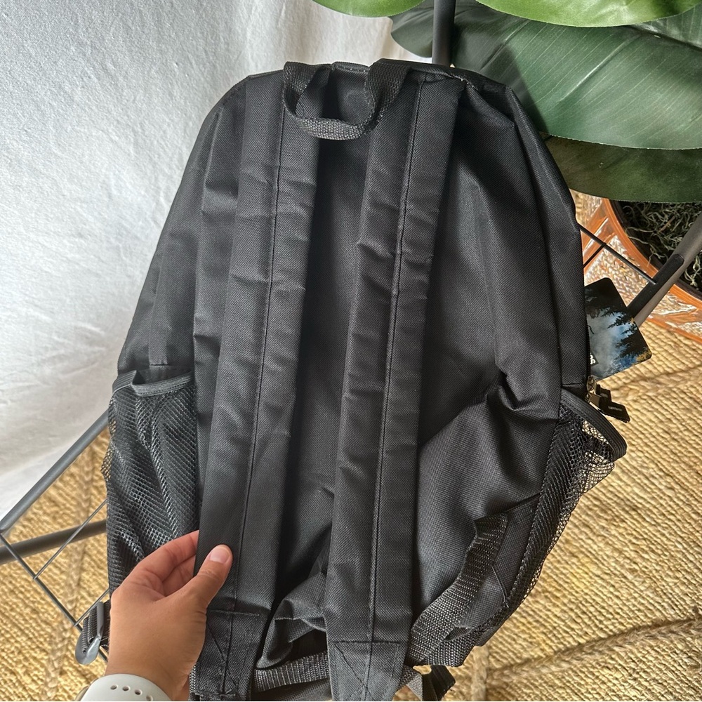 NWT Summit Ridge All Black Backpack - Picture 2 of 5